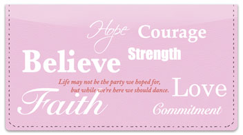Words of Hope Checkbook Cover
