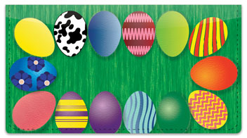 Easter Egg Checkbook Cover