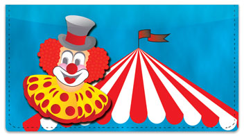 Circus Checkbook Cover