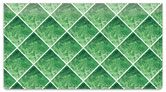 Green Marble Tile Checkbook Cover