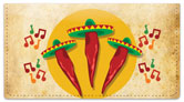 Mexican Fiesta Checkbook Cover
