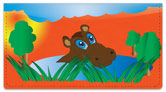 Hungry Hippo Checkbook Cover