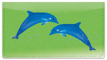 Dolphin Friends Checkbook Cover