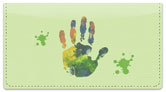Hand & Footprint Checkbook Cover