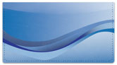 Blue Wave Checkbook Cover