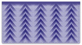 Pixel Pattern Checkbook Cover