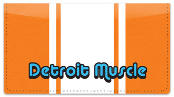 Detroit Muscle Checkbook Cover