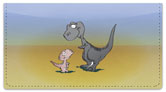 Dinosaur Checkbook Cover