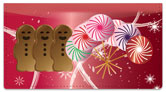 Holiday Treat Checkbook Cover