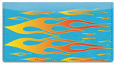 Flame Graphic Checkbook Cover