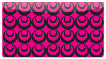 Pink Party Checkbook Cover