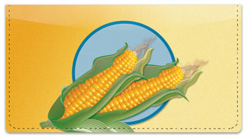 Corn Checkbook Cover