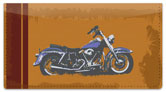Motorcycle Checkbook Cover