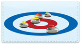 Curling Checkbook Cover