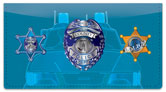 Law Enforcement Checkbook Cover