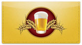 Beer Checkbook Cover
