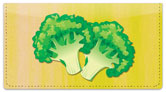 Green Veggie Checkbook Cover