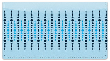 Dotted Line Checkbook Cover