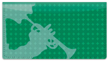 Trumpet Checkbook Cover