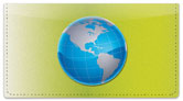 Map of the World Checkbook Cover