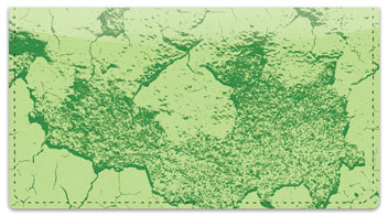 Cracked Paint Checkbook Cover