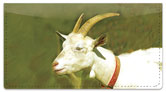 Goat Checkbook Cover