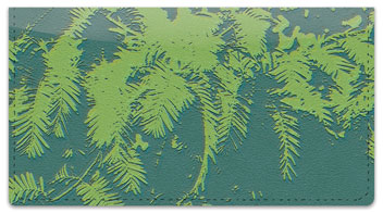 Evergreen Emboss Checkbook Cover