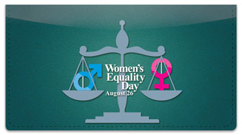 Women's Equality Checkbook Cover