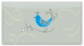Whimsical Bird Checkbook Cover