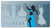 Belly Dancing Checkbook Cover