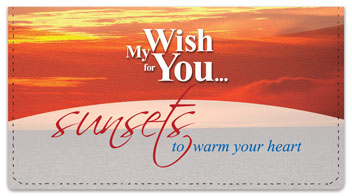 Wish for You Checkbook Cover