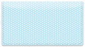 Blue Honeycomb Checkbook Cover