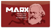 Karl Marx Checkbook Cover