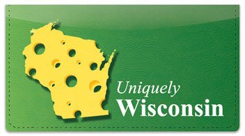 Uniquely Wisconsin Checkbook Cover