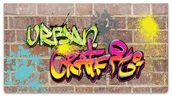 Urban Graffiti Checkbook Cover