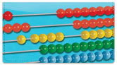 Abacus Checkbook Cover