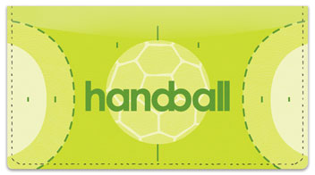 Handball Checkbook Cover