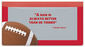 Woody Hayes Checkbook Cover