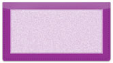 Purple Sponge Pattern Checkbook Cover