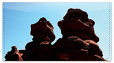 Colorado Red Rocks Checkbook Cover