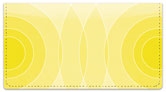 Yellow Networker Checkbook Cover