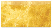Gold Marble Checkbook Cover