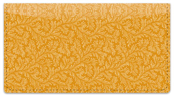 Gold Leaves Checkbook Cover