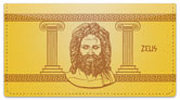 Greek God Checkbook Cover