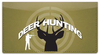 Deer Hunter Checkbook Cover