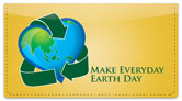 Earth Day Checkbook Cover