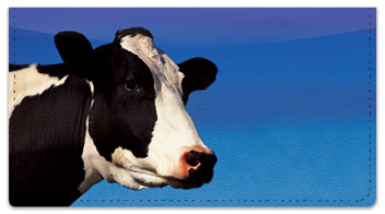 Dairy Cow Checkbook Cover