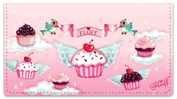 Cupcake Heaven Checkbook Cover