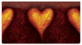 Heart of Gold Checkbook Cover