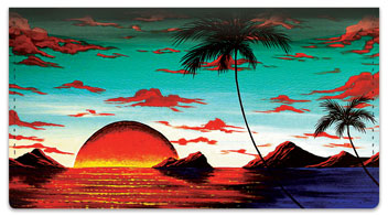 Tropical Surrealism Checkbook Cover